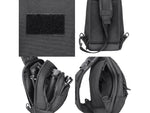 Barska GX-800 Tactical Crossbody Sling Bag Black Medium BI14090