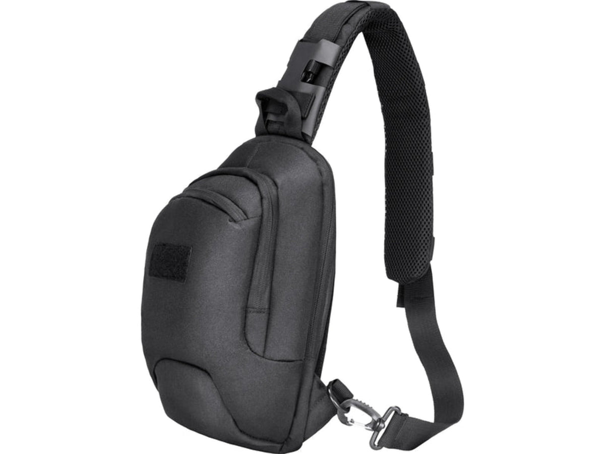 Barska GX-800 Tactical Crossbody Sling Bag Black Medium BI14090