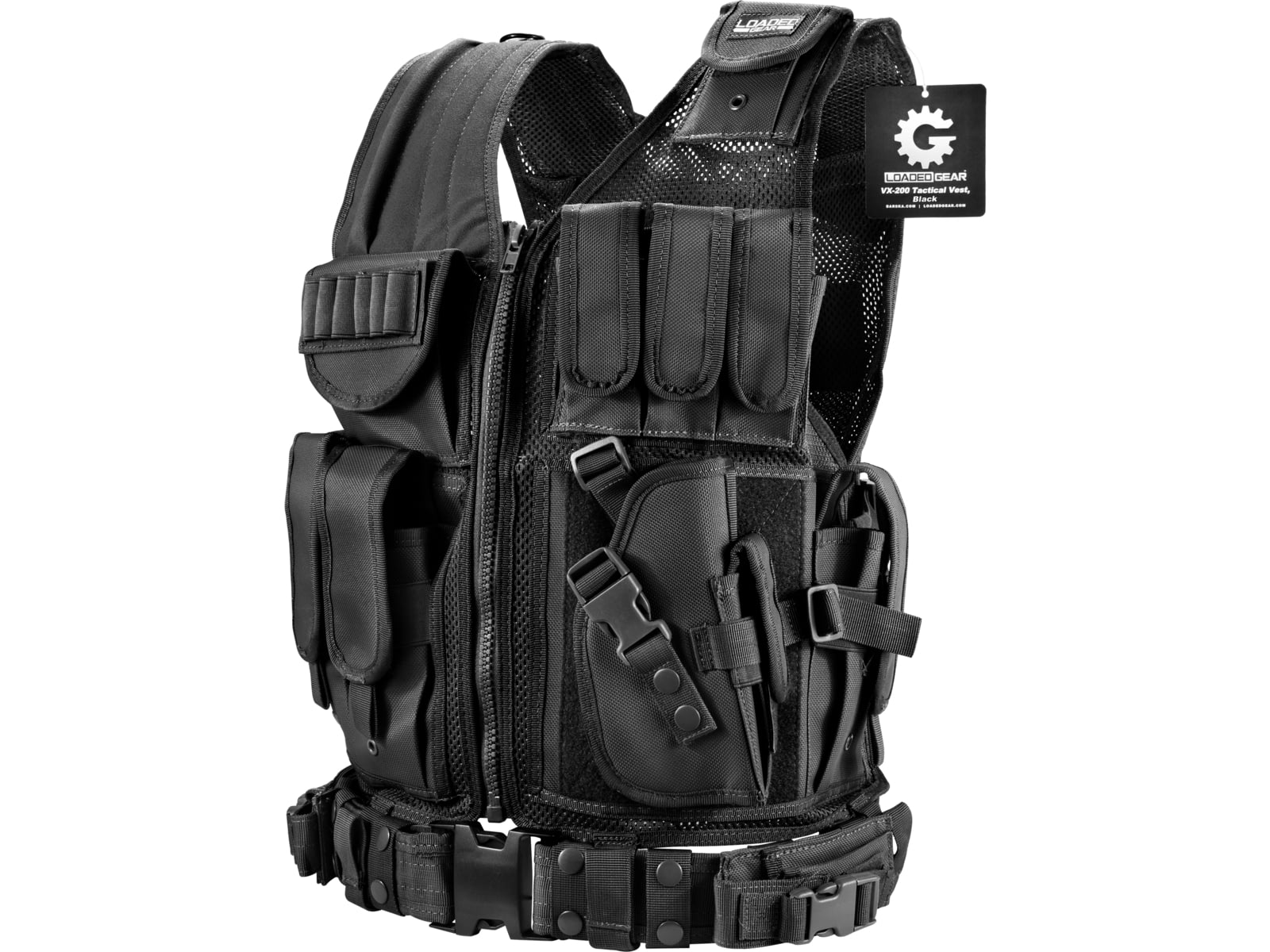 Loaded Gear VX-200 Tactical Vest Black