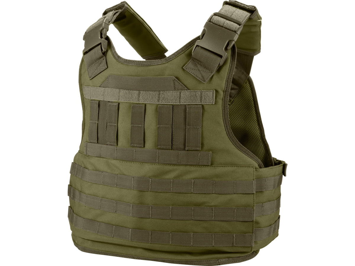 Barska Loaded Gear VX-500 MOLLE Plate Carrier Tactical VestOD Green BI12290