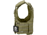 Barska Loaded Gear VX-500 MOLLE Plate Carrier Tactical VestOD Green BI12290