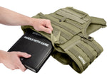 Barska Loaded Gear VX-500 MOLLE Plate Carrier Tactical VestOD Green BI12290