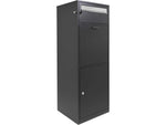 Barska MPB-700 Mail and Parcel Box 2 Keys Black Large CB13704