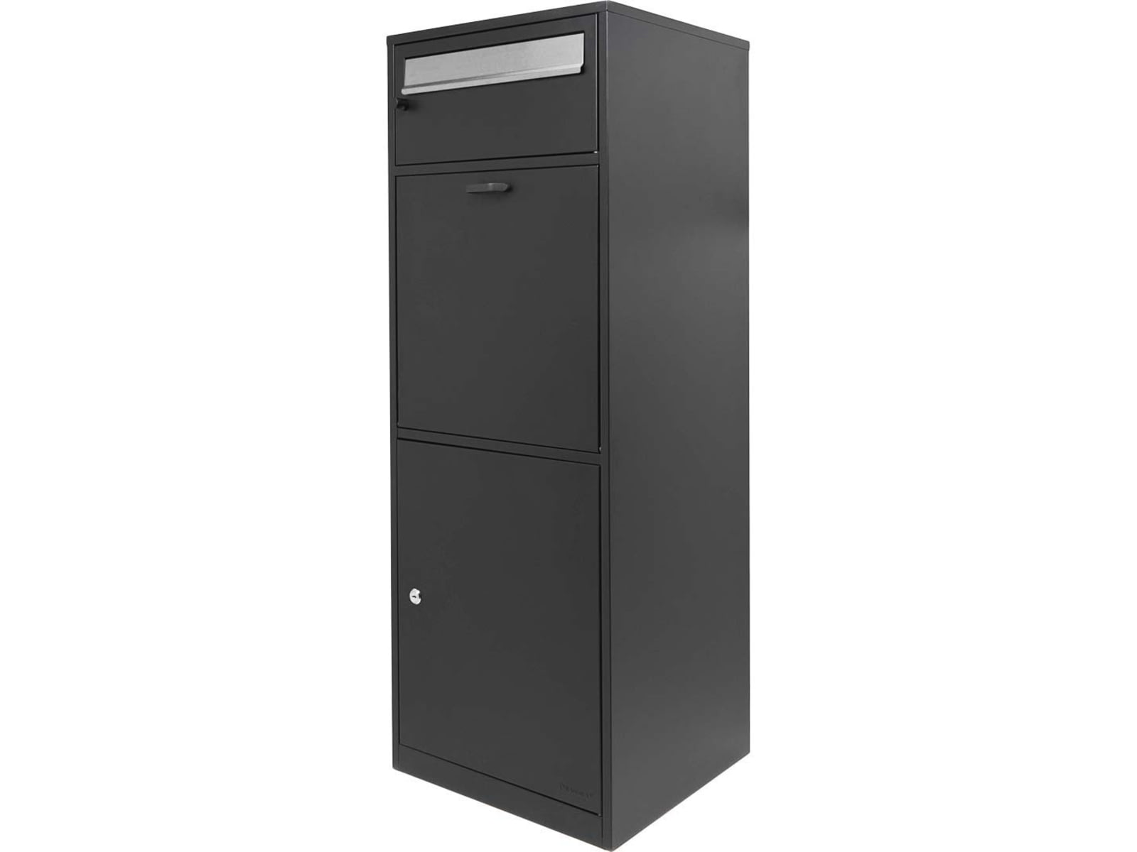 Barska MPB-700 Mail and Parcel Box 2 Keys Black Large CB13704