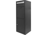 Barska MPB-700 Mail and Parcel Box 2 Keys Black Large CB13704