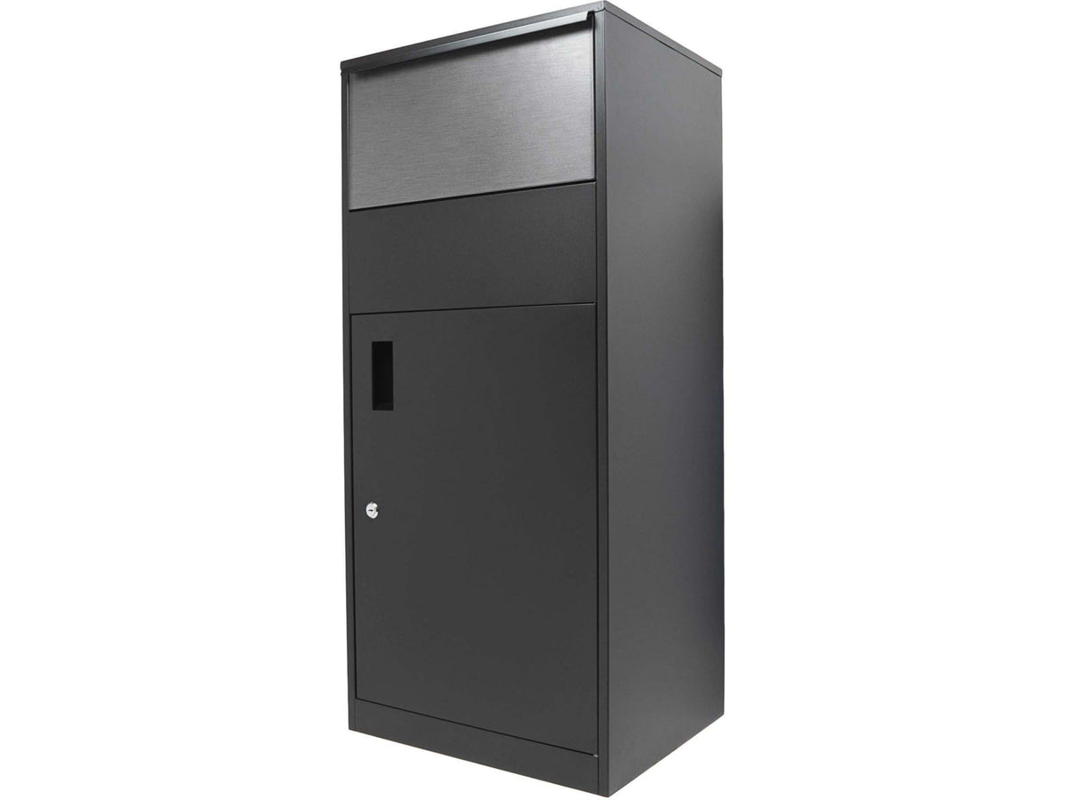 Barska MPCB-200 Mail and Parcel Box 2 Keys Black Large CB13706