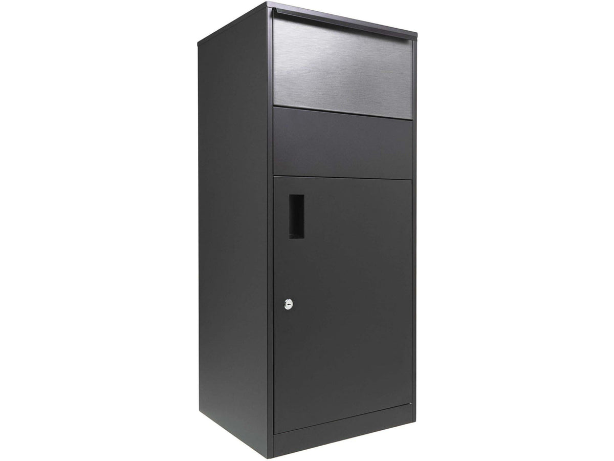 Barska MPCB-200 Mail and Parcel Box 2 Keys Black Large CB13706