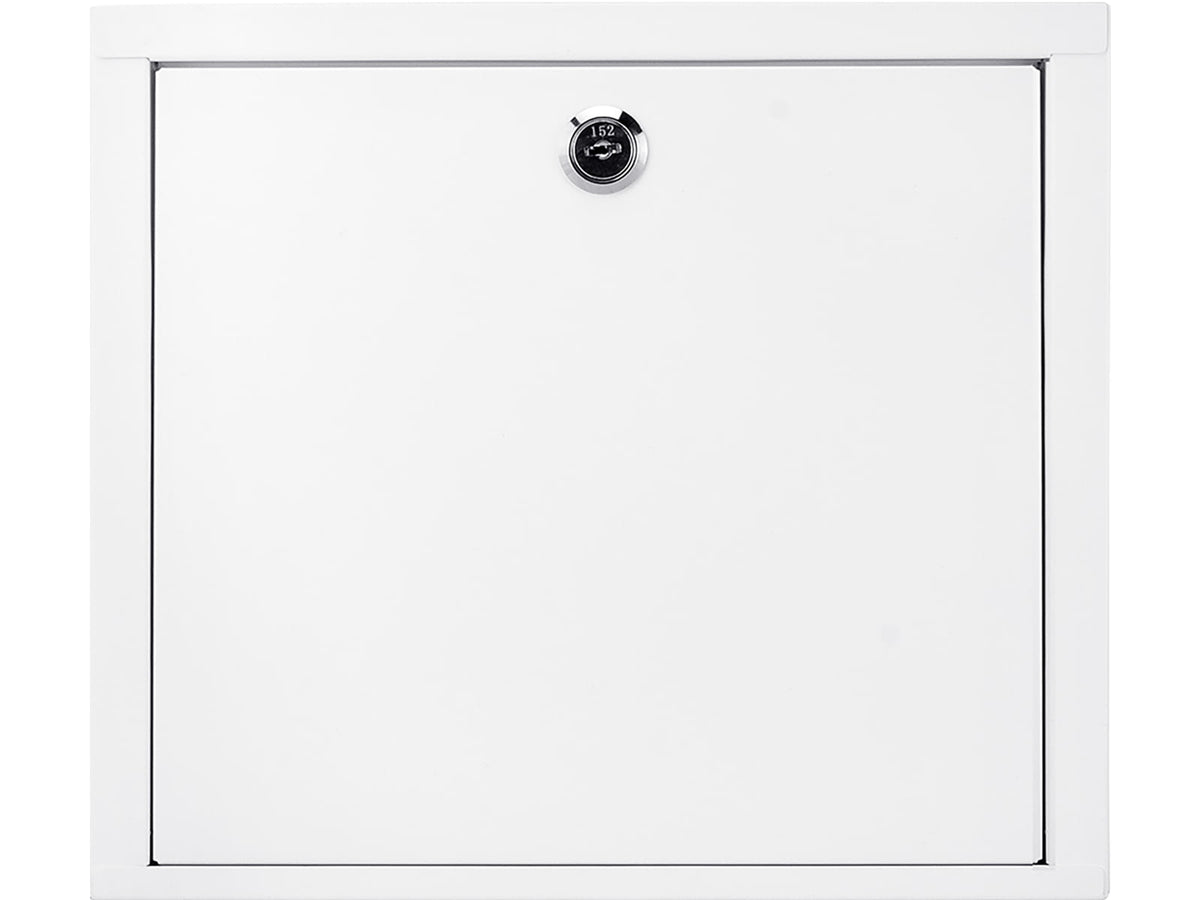 Barska Small Medical Cabinet10.63x3.23x9.45inWhite CB12820
