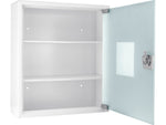 Barska Standard Medical Cabinet12.4x3.94x14.17inWhite CB12822