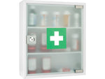 Barska Standard Medical Cabinet12.4x3.94x14.17inWhite CB12822