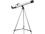 Barska Starwatcher 450 Power 50x600 mm PH Refractor Telescope w/ Finderscope Silver AE10748