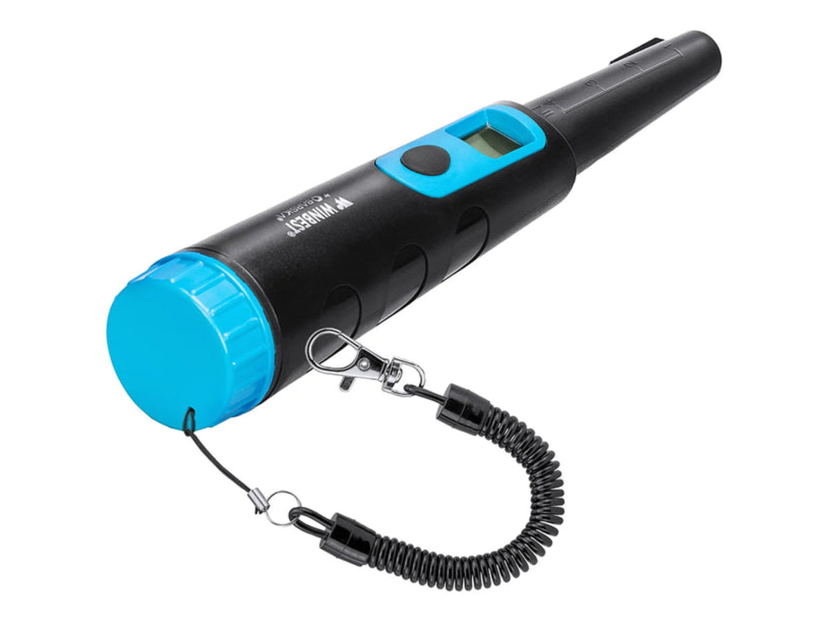 Barska SURVEYOR-200 Waterproof Handheld Metal Detector Black Small BE13958