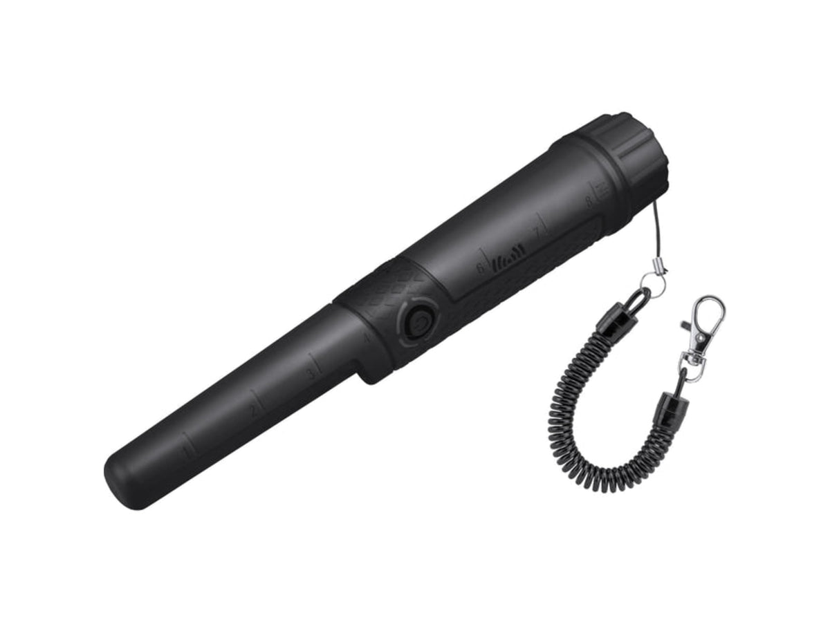 Barska SURVEYOR-300 Waterproof Handheld Metal Detector Black Small BE13780