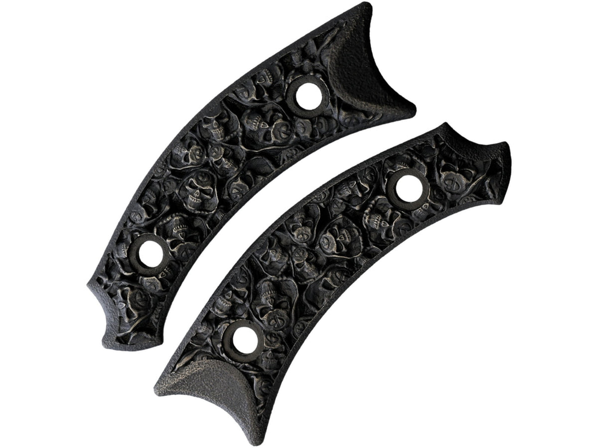 Bastinelli Creations 2 Saints Bronze Scales Fits Mako fixed blade 2 SAINTS SCALES MAKO FIXED