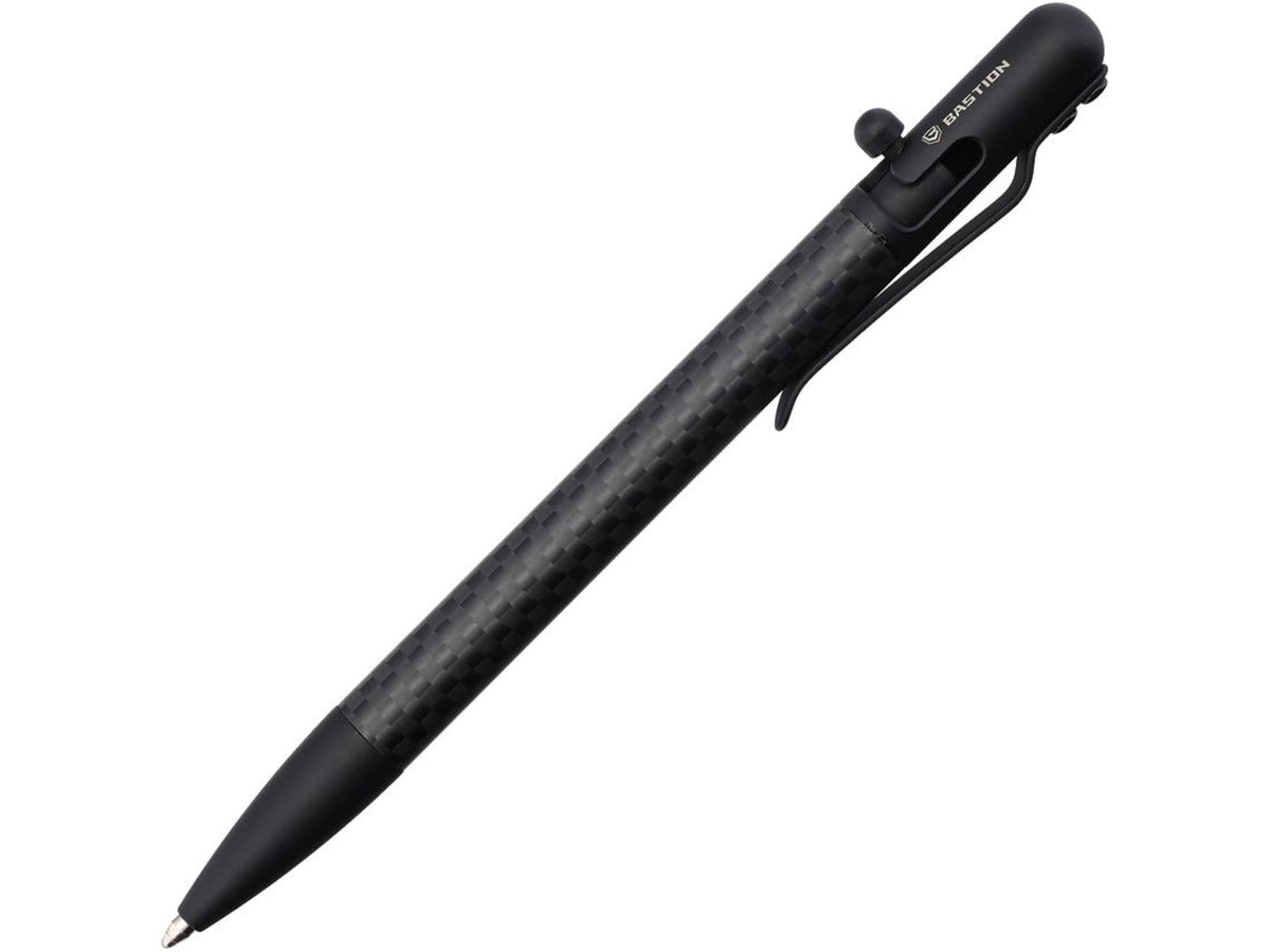 Bastion Bolt Action Pen-SLIM CF Black