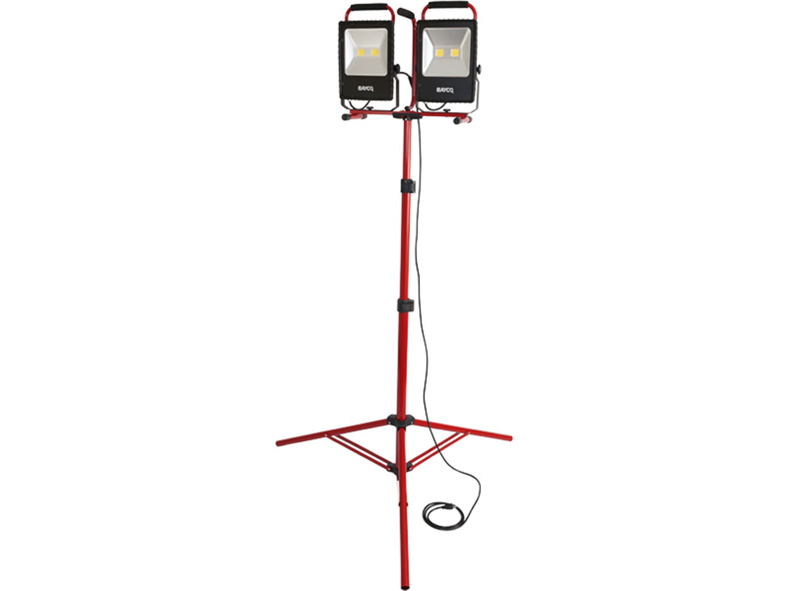Bayco Dual Fixture LED Work Light w/ Tripod Stand 10000 Lumens SL-1530