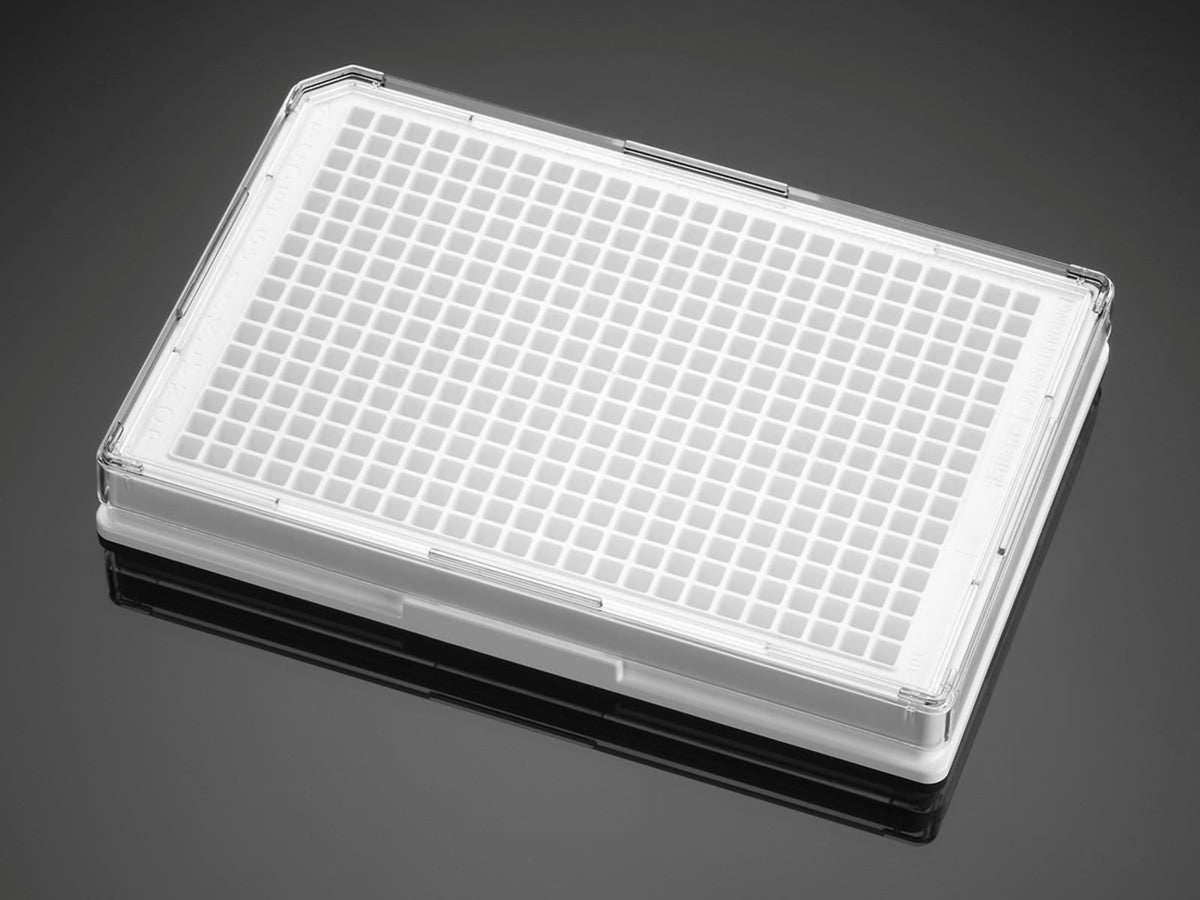 BD Plate Pdl 384W WHT/CLR CS50 356660