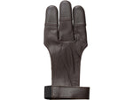 Bear Archery Leather Shooting Glove 3-finger Ambidextrous Lg