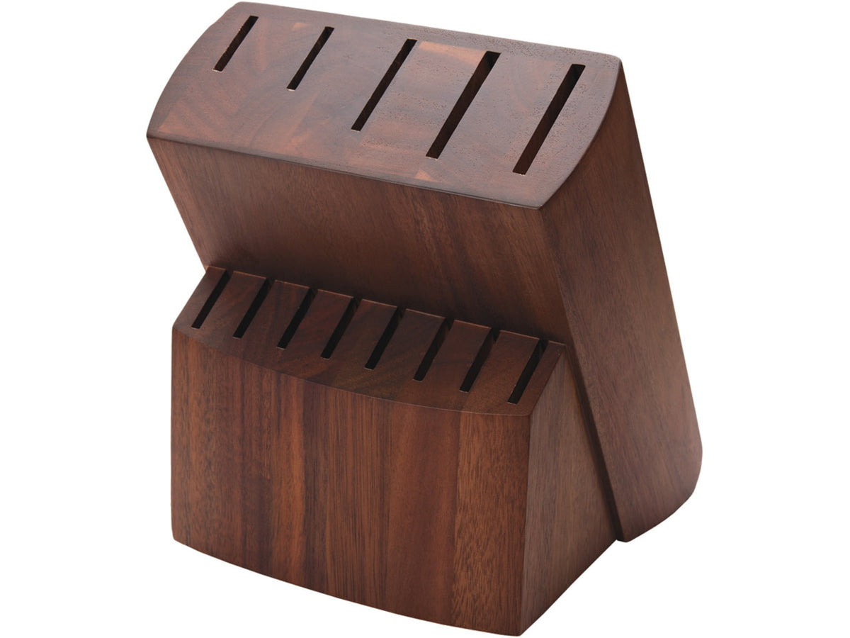Bear & Son Cutlery Storage Block Walnut BCBASBLK