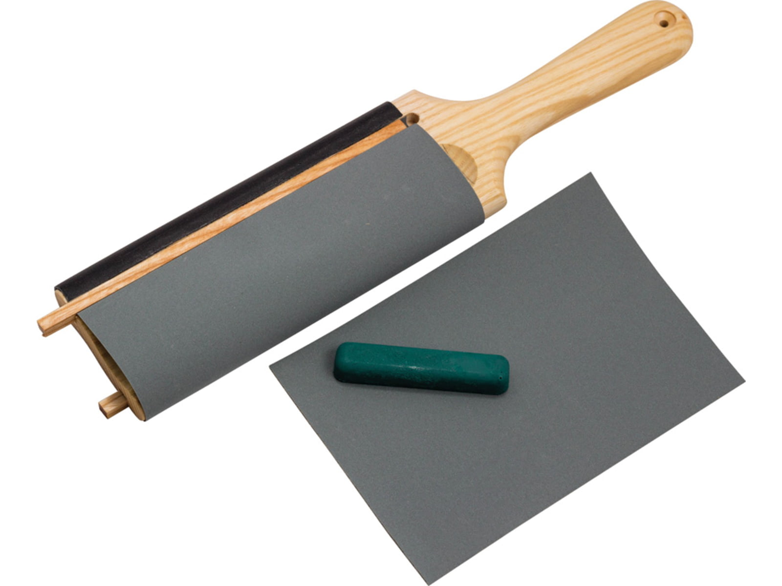 BeaverCraft Leather Strop with Compound BVRLS5P1