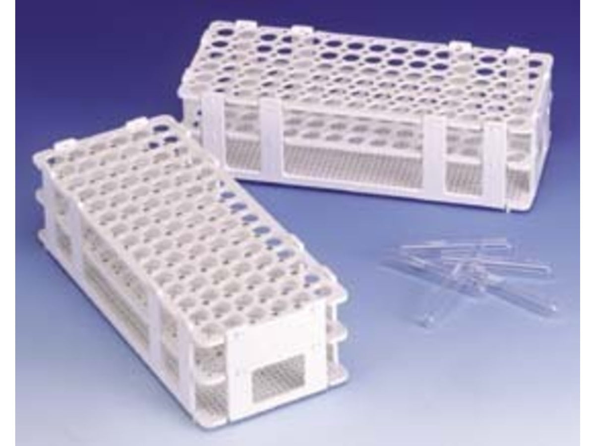 Bel-Art No-Wire Indexed Test Tube Racks SCIENCEWARE 187450023 Rack With Standard Configuration