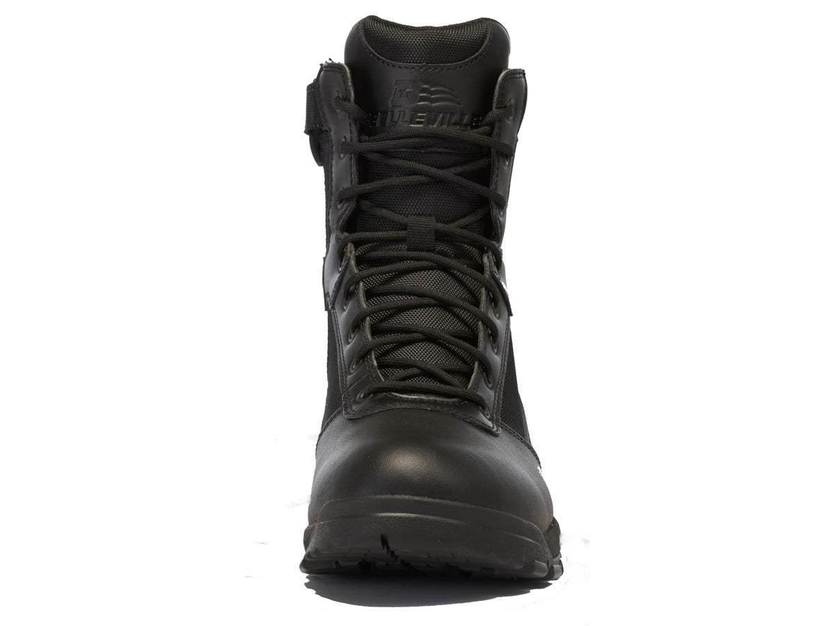 Belleville Spear Point BV918Z 8in Lightweight Side-Zip Tactical Boot - Mens Black 12 Regular