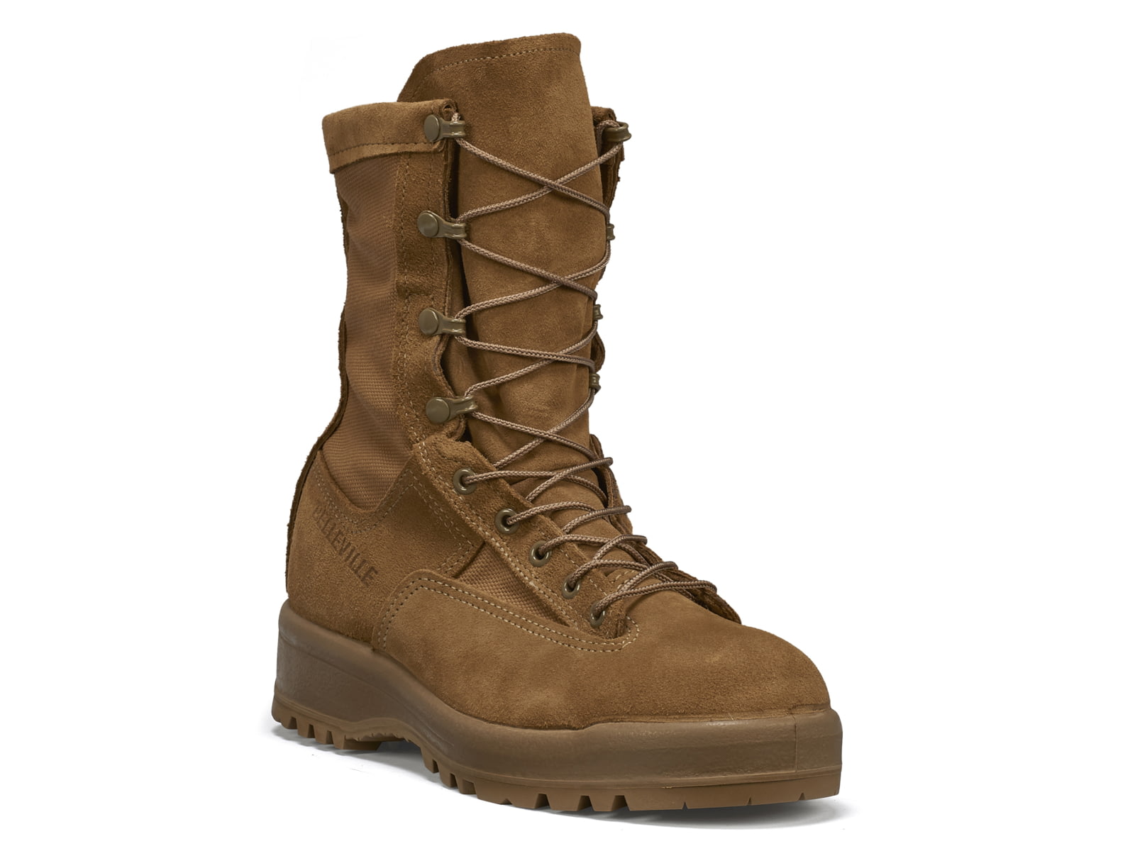 Belleville Waterproof Steel Toe Flight & Combat Boot - Men's Coyote 10.5 Wide