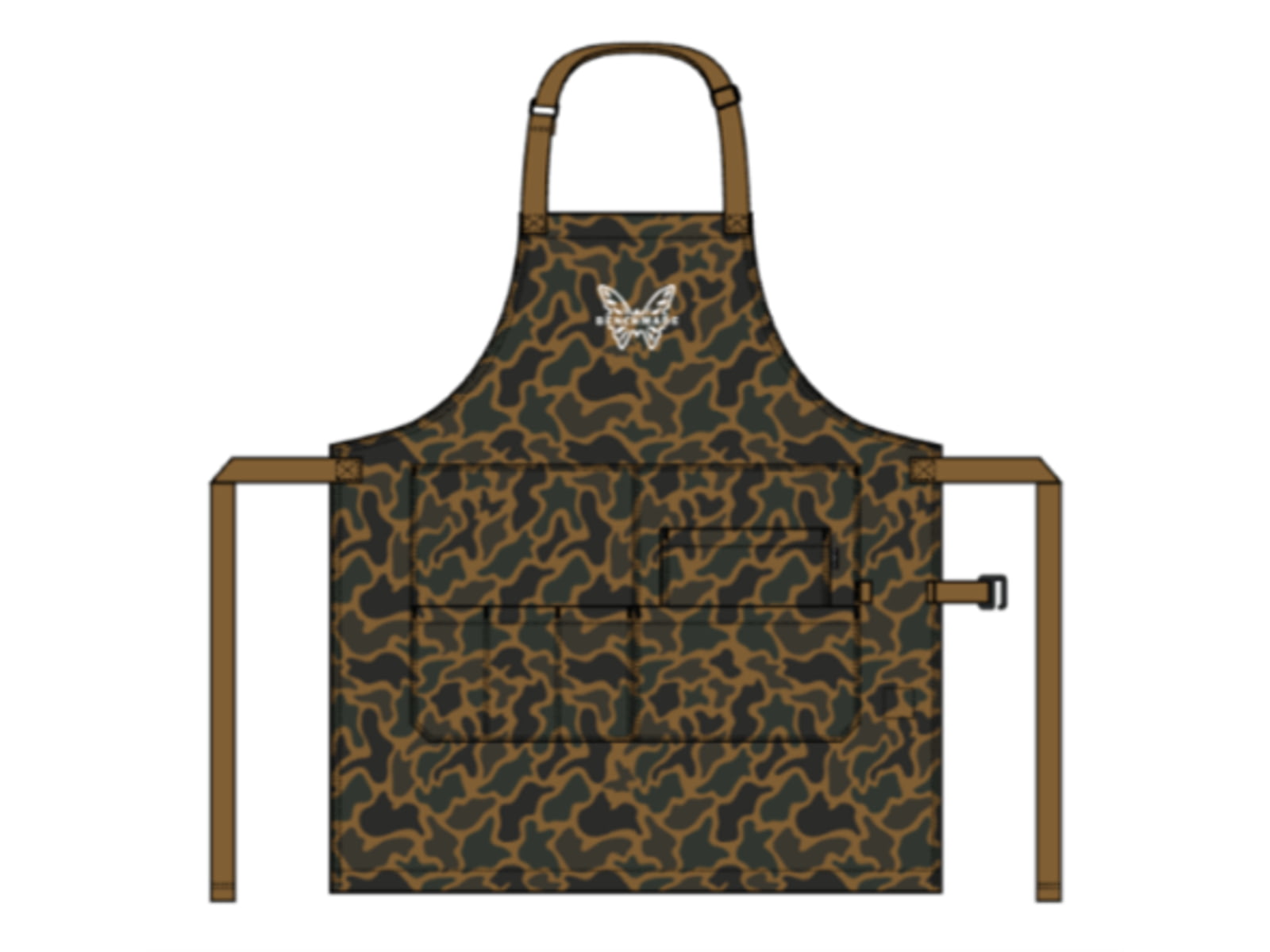 Benchmade Duck Camo Apron w/Knife Roll One Size
