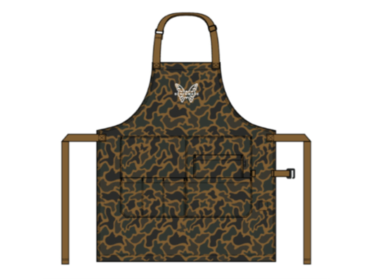 Benchmade Duck Camo Apron w/Knife Roll One Size