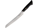Benchmark Bread Damascus 8.00 in Kitchen Knife Rosewood and greenwood CECH002B