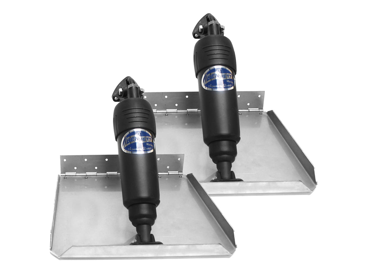Bennett Trim Tabs BOLT 1212ED Electric - Edge Mount Limited Space Trim Tab Kit - 12V BOLT1212ED
