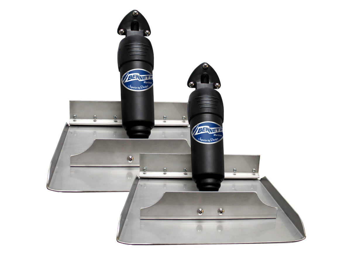 Bennett Trim Tabs BOLT 12x4 Electric Trim Tab System - Control Switch Required BOLT124