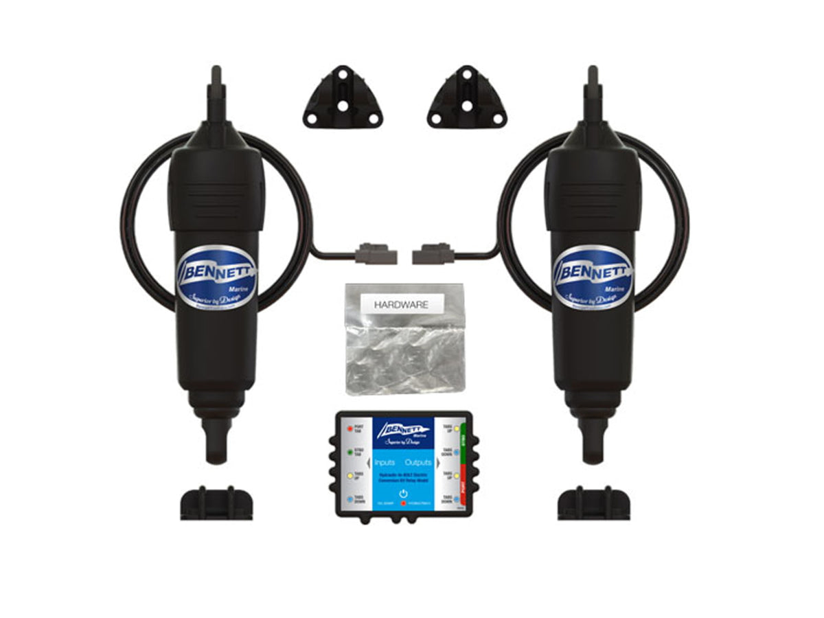 Bennett Trim Tabs to BOLT Electric Conversion Kit Hydraulic HYDBOLTCON