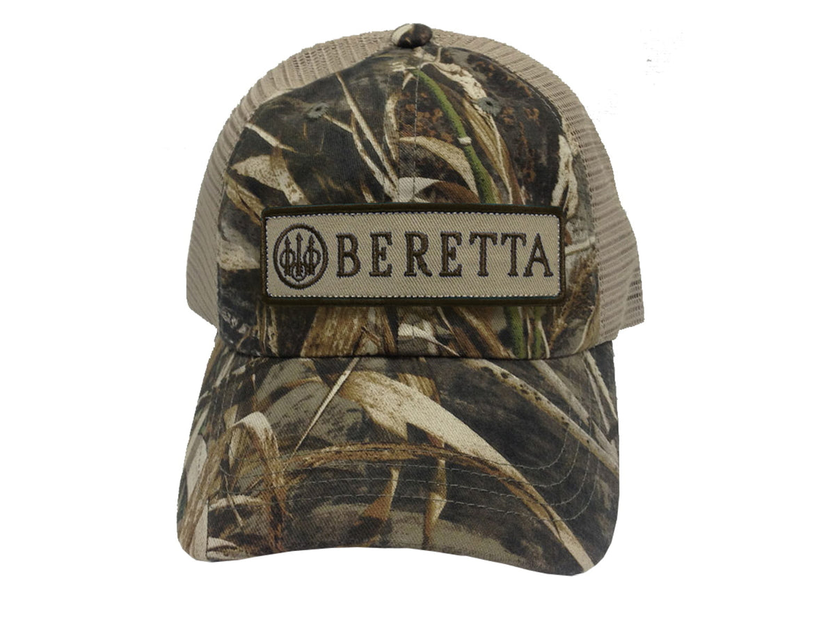 Beretta Patch Trucker Hat Realtree Max 5 BC062016600858