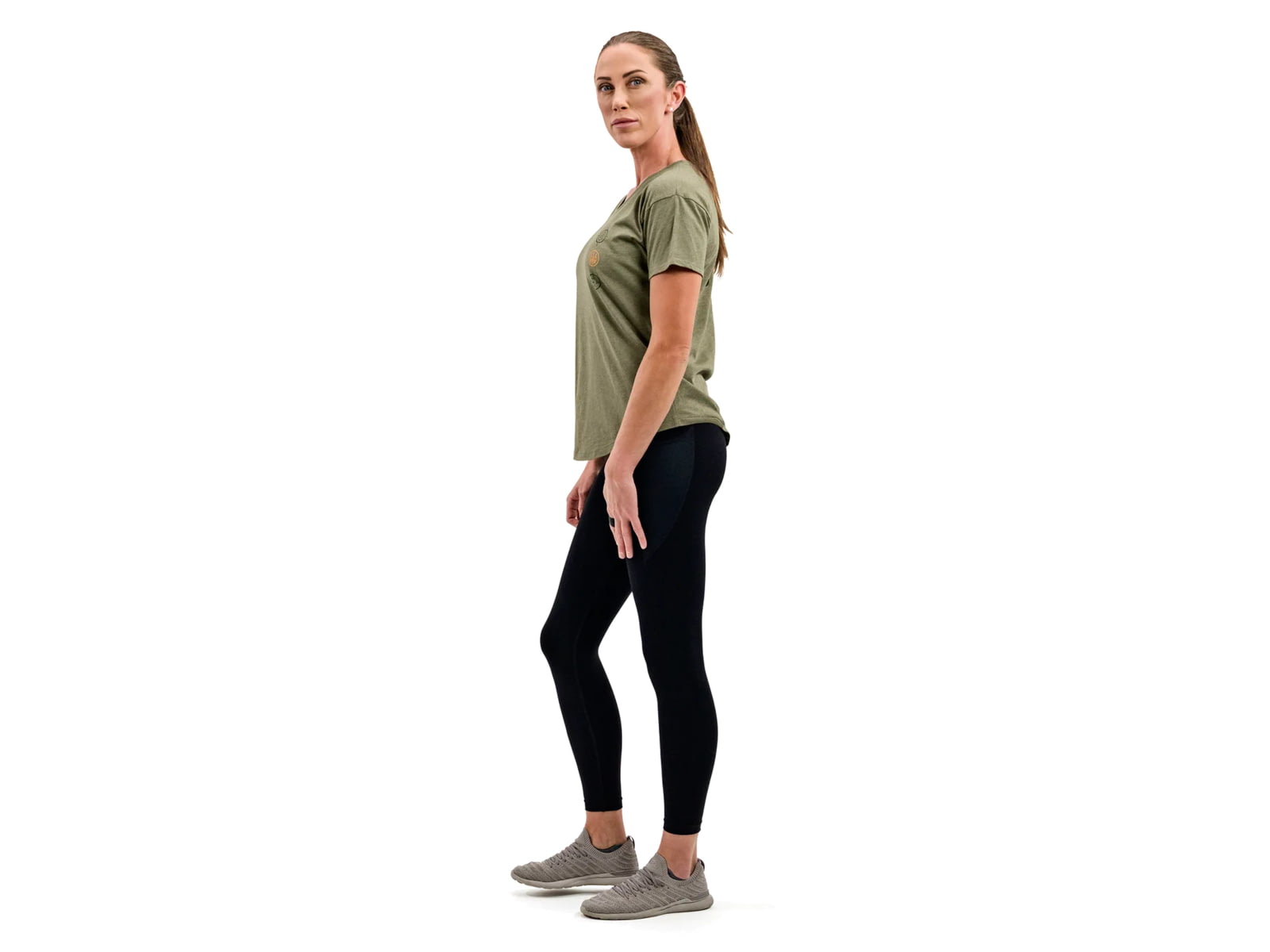Beretta Ranger T-Shirt - Women's Heather Mil Green Large