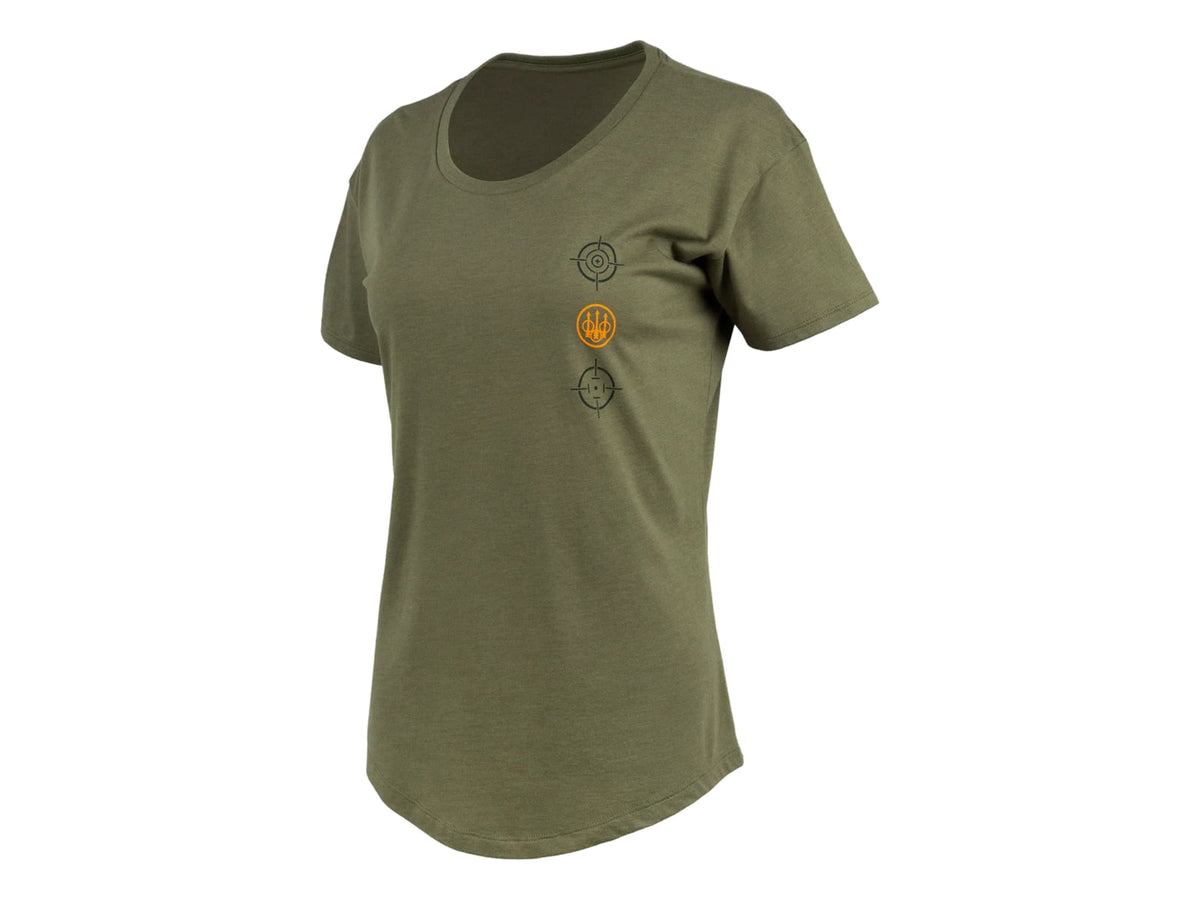 Beretta Ranger T-Shirt - Women's Heather Mil Green Large