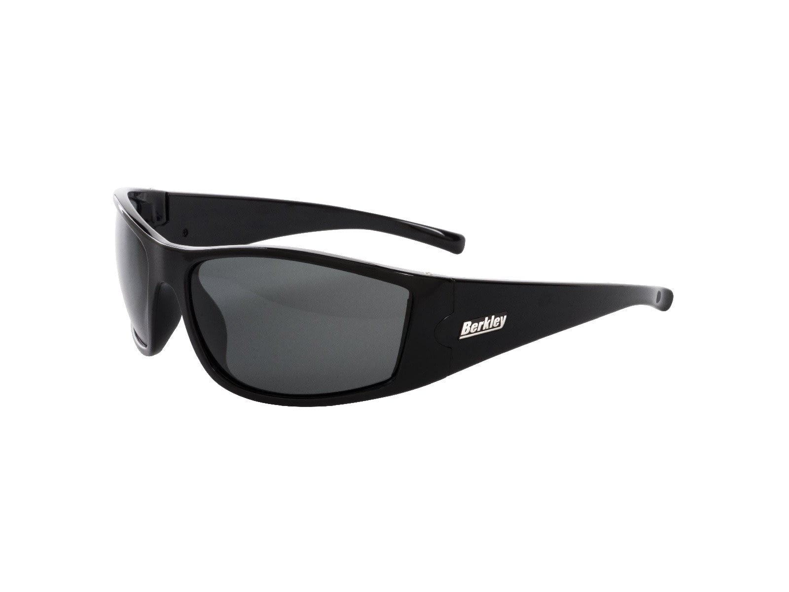 Berkley Badger Sunglasses Black Frame Grey Lens 1416023
