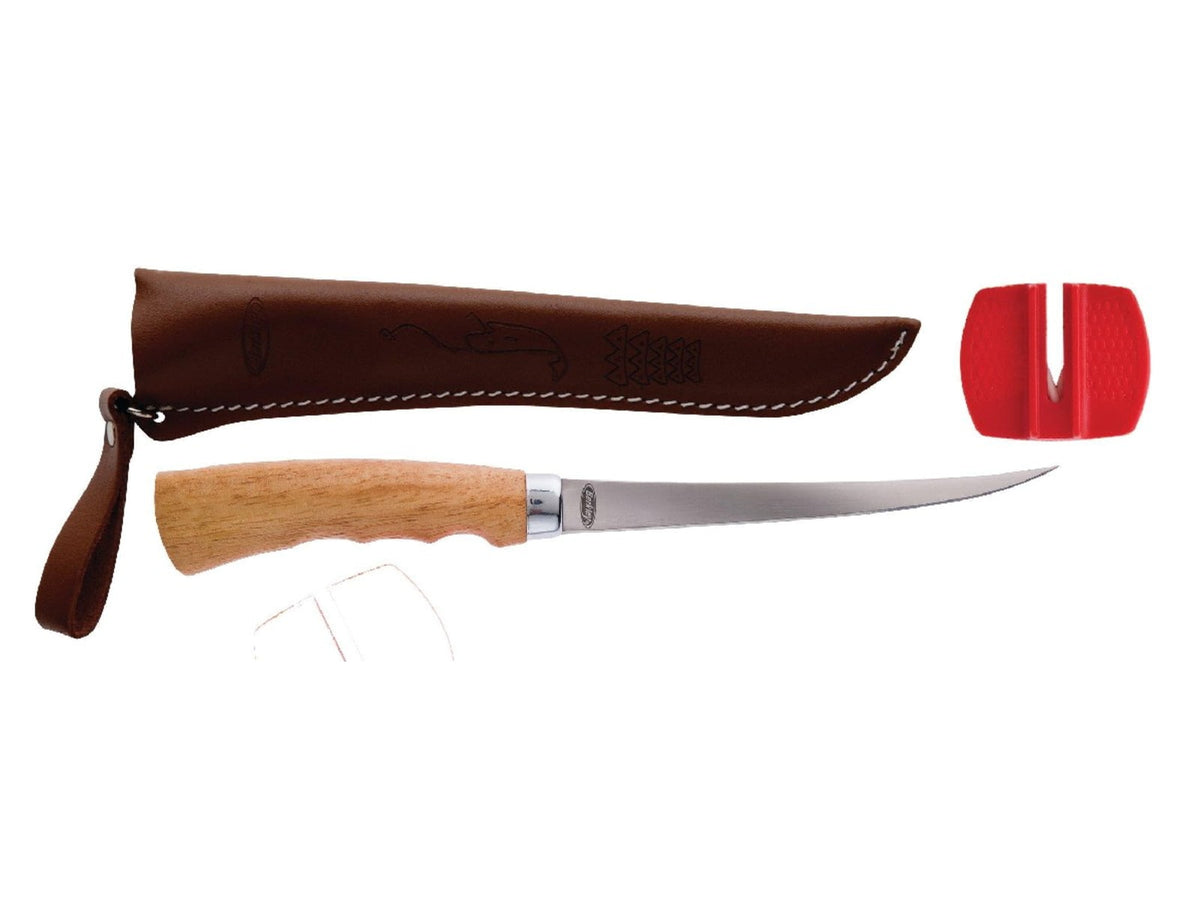 Berkley Wooden Handle 6in Fillet Knife Wood 1318359