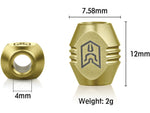 Bestech Knives Bestechman Lanyard Bead Gold BTKM18C