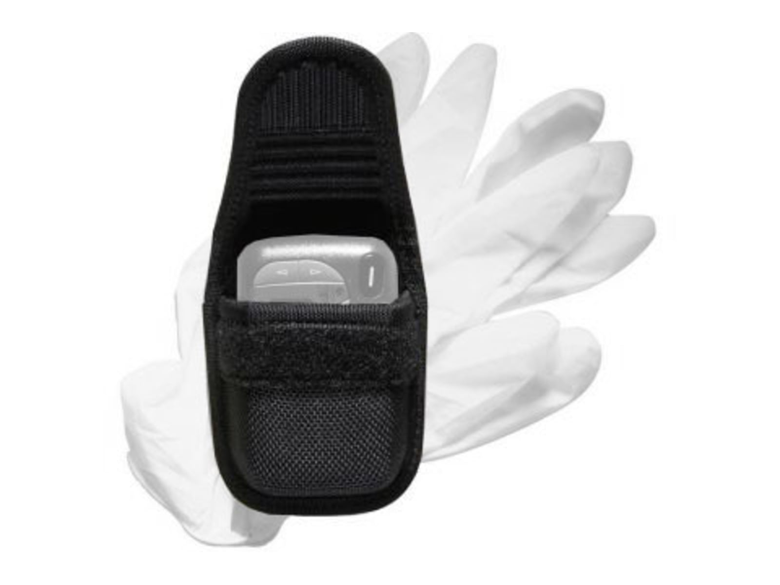 Bianchi 7315 AccuMold Pager/Glove Pouch - Black Hidden 18481