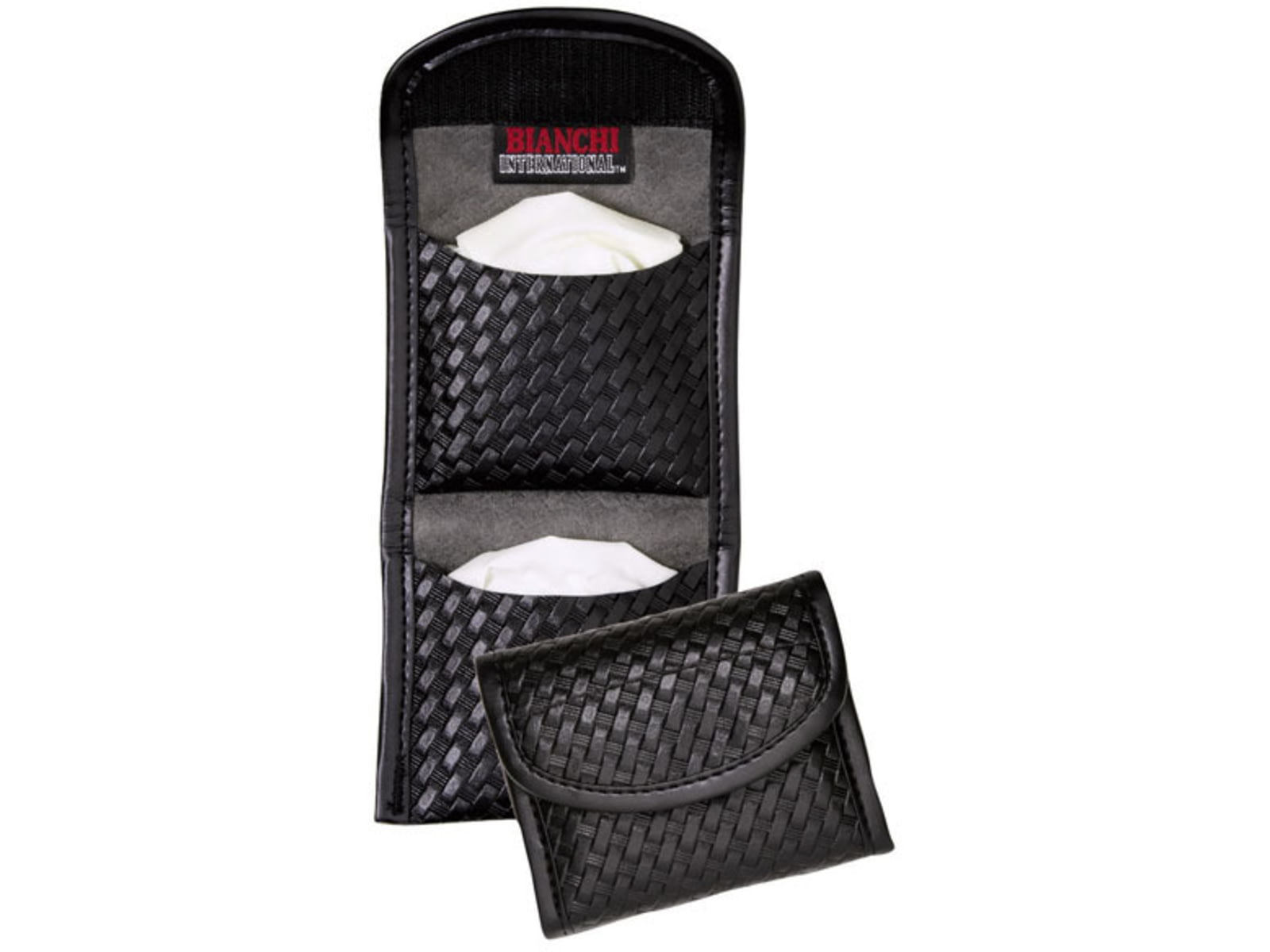 Bianchi 7928 Flat Glove Pouch - Basket Black Hidden 22962