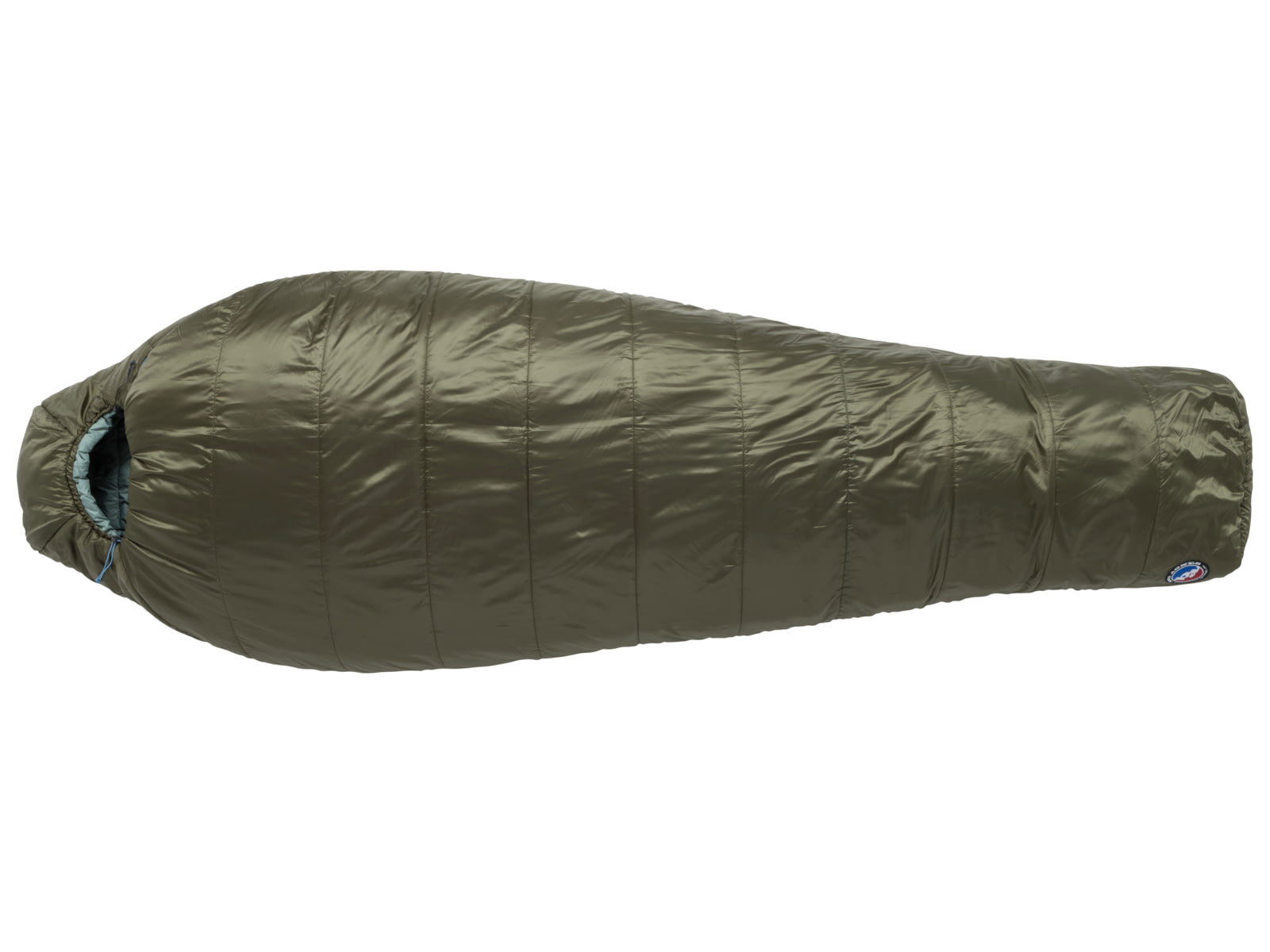 Big Agnes Anthracite 30 FireLine Pro Recycled Sleeping Bag Olive Night/Chinois Green