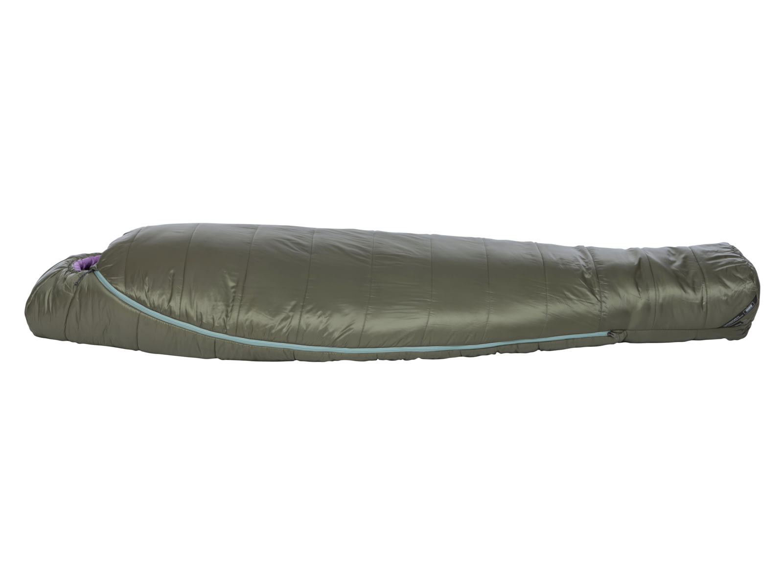 Big Agnes Anthracite 30 FireLine Pro Recycled Sleeping Bag - Women's Lichen Green/African Violet