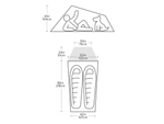 Big Agnes C Bar 2 Tent Vetiver TCB226
