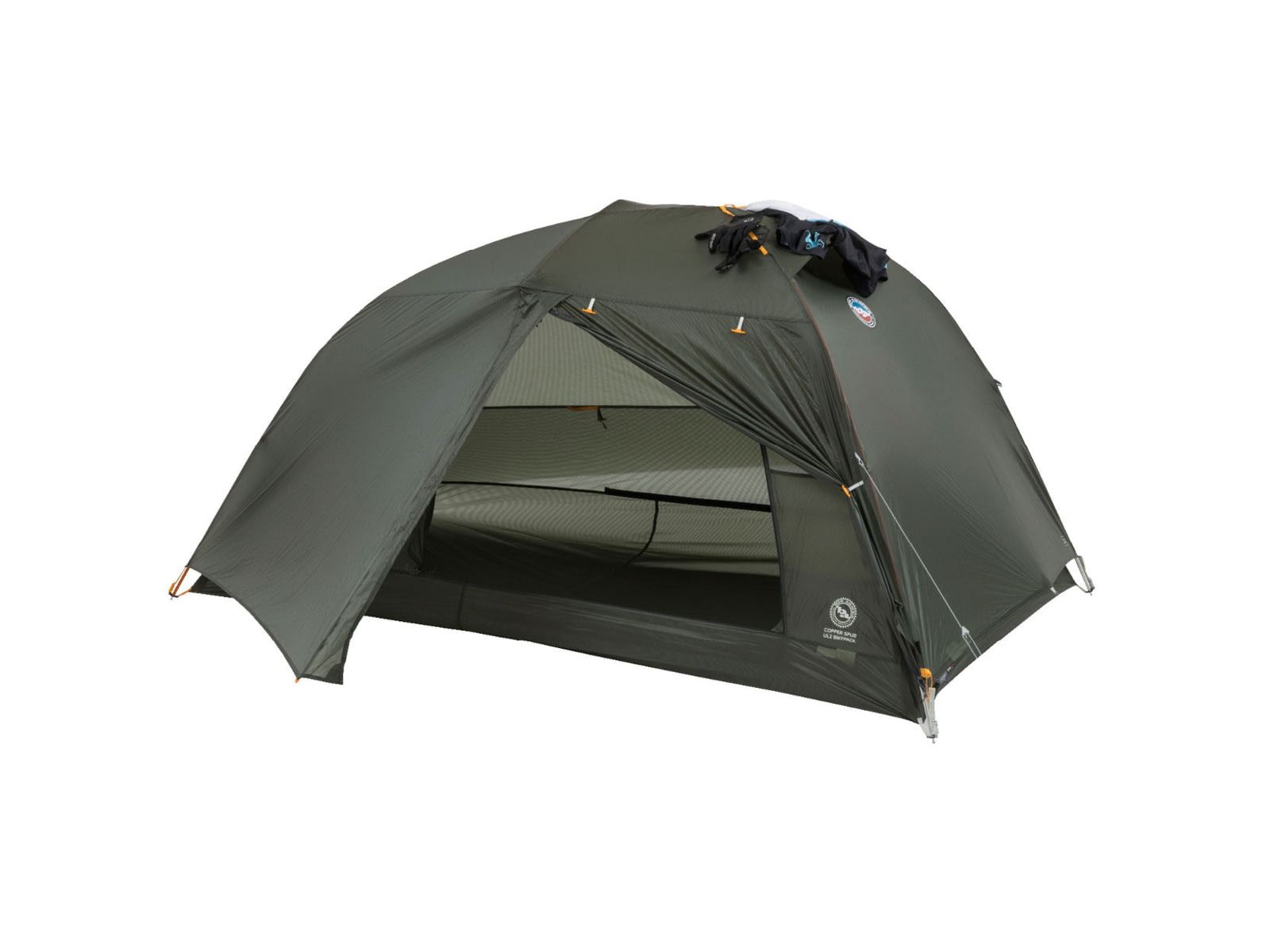 Big Agnes Copper Spur UL2P Bikepack Tent Lichen Green 2 person