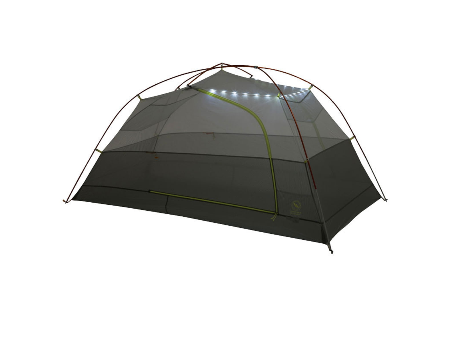 Big Agnes Copper Spur UL2P mtnGLO Tent Tangelo/Mercury 2 person
