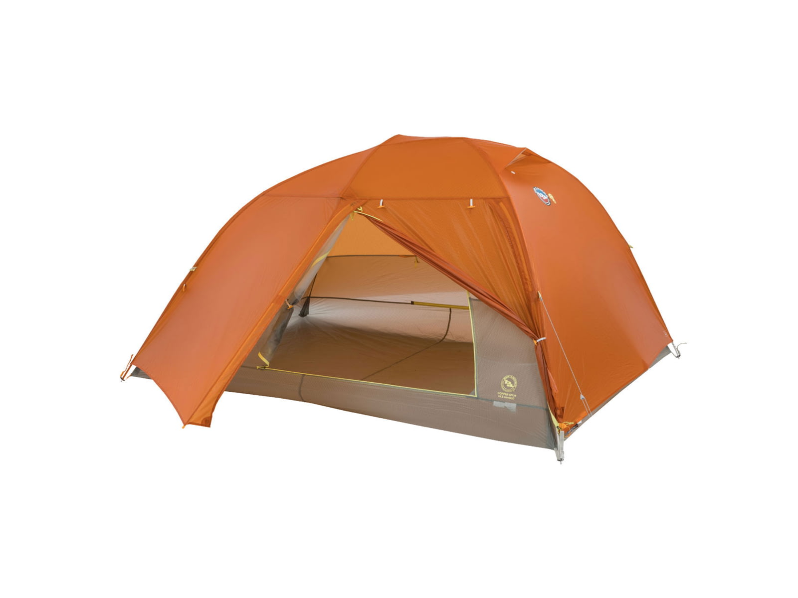 Big Agnes Copper Spur UL3P mtnGLO Tent Tangelo/Mercury 3 person