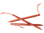 Big Agnes Dirt Dagger UL 6.75in Tent Stake Pack of 6 Orange 6.75in
