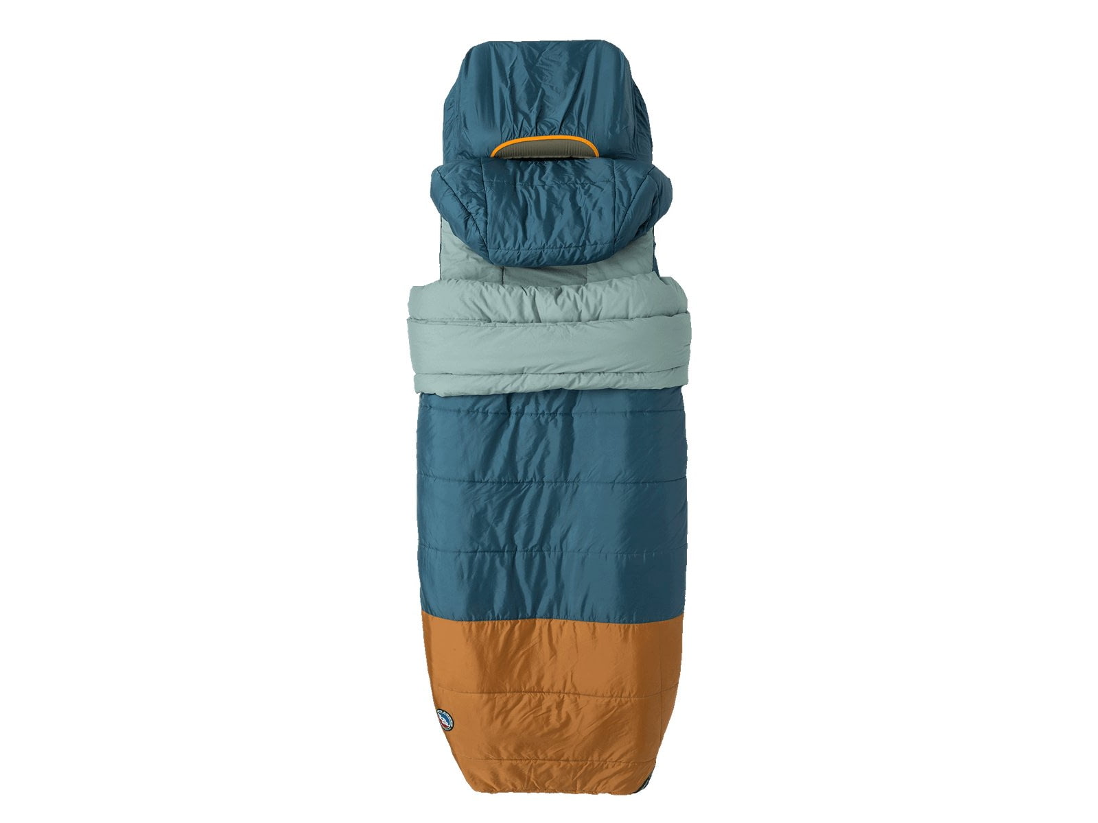 Big Agnes Echo Park 0 Sleeping Bag Tapestry/Brown Sugar Wide Long
