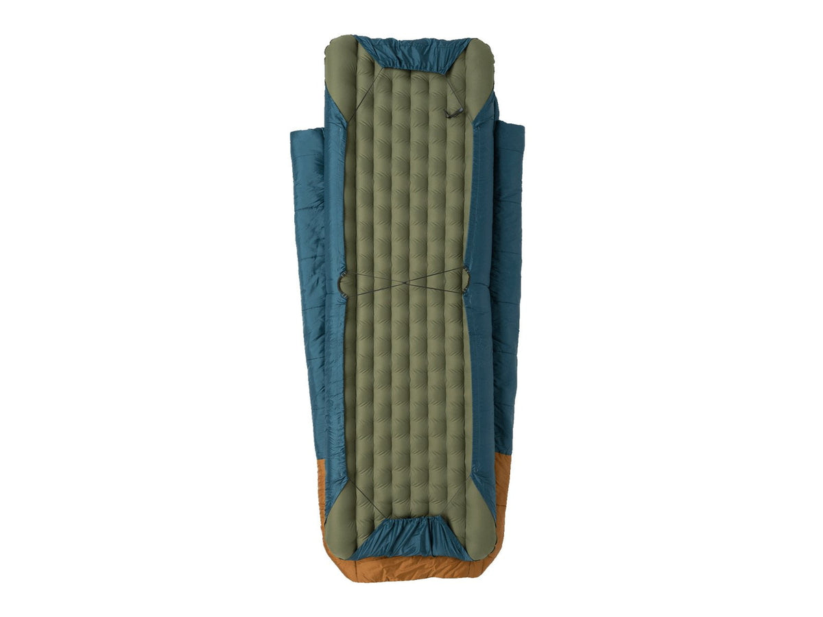 Big Agnes Echo Park 20 Sleeping Bag Tapestry/Brown Sugar Wide Long